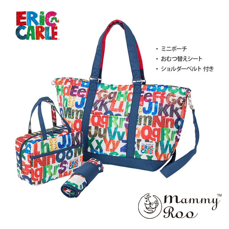 ROO TOTE (ルートート) マミールー エリックカール ABC アルファベット柄 犬印本舗