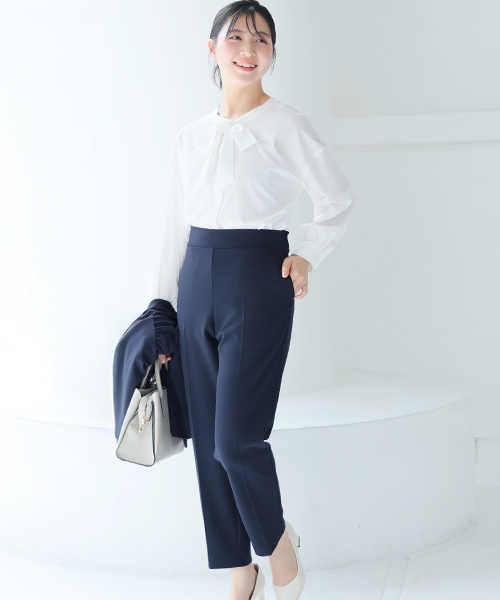 ジョーゼットマタニティテーパードパンツ | マタニティウェア・授乳服