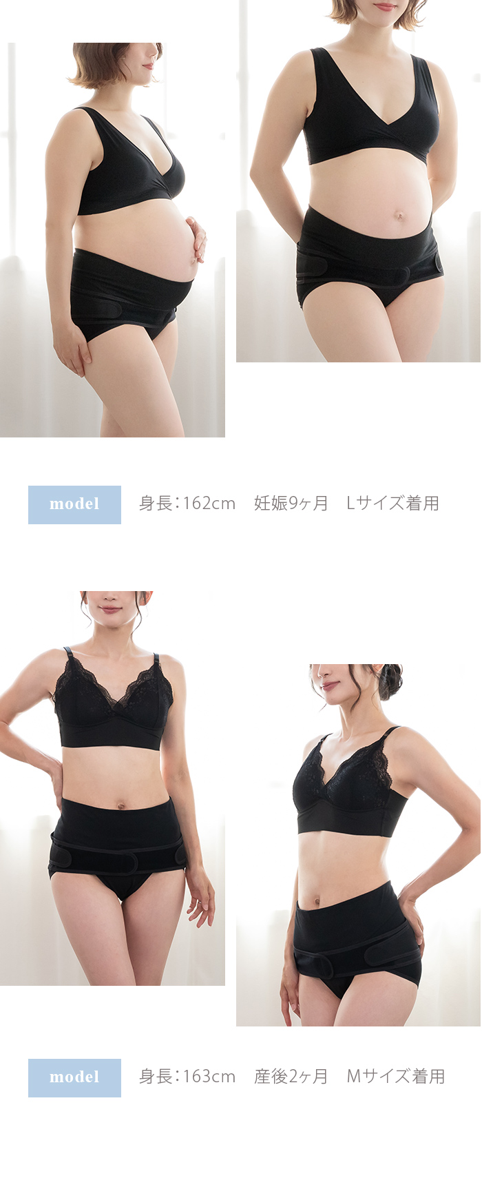 犬印本舗 マタニティ 妊婦帯 腹帯 妊婦 妊娠 臨月 産前 産後 大きいサイズ M L LL