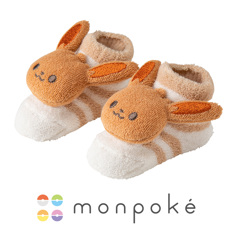 モンポケ イーブイパイルソックス