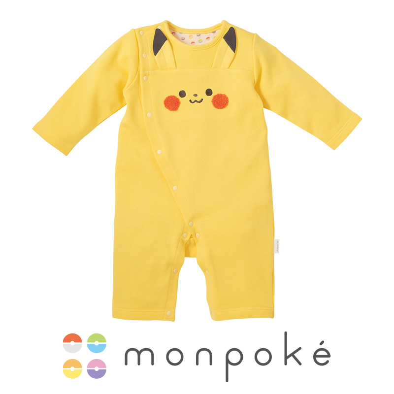 ✩mame✩ピジョン フード付きロンパース 70-80cm ポケモン ✩mame✩ピジョン フード付きロンパース 70-80cm ポケモン