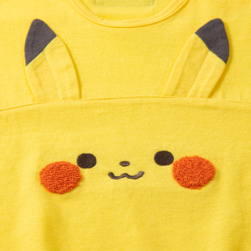 モンポケ ピカチュウ天竺半袖ロンパース B896134 | マタニティウェア